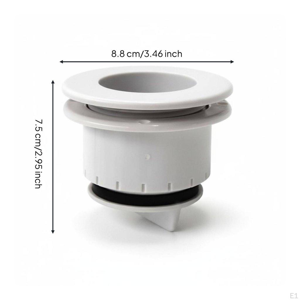 SideofHull Drain Outlet Marine Scupper Waterproof Seal for Yacht