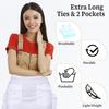 Lusofie Waist Apron Half Apron Maid Aprons Cooking Aprons for Women for Kitchen Cooking Restaurant Restaurant Bistro Coffee