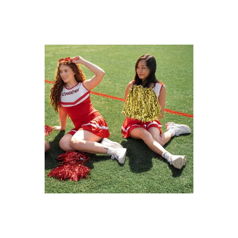 COHEALI Matsuken Samba merchandise: 7 pairs of cheerleader pom-poms, perfect for cheering and events. Made of PVC material, easy to grip and