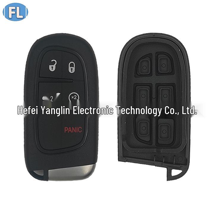 4+1 Button Smart Key with 433 4A Chip for Jeep Cherokee