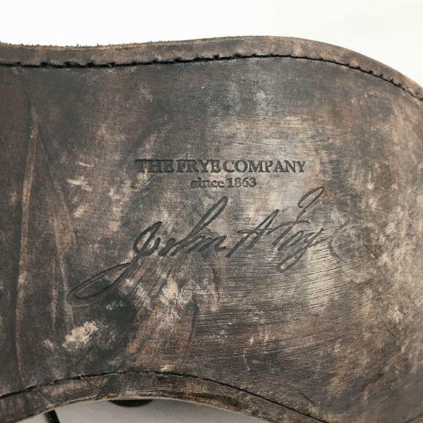 FRYE Vintage Plain Toe Business Shoes Dark Brown Size 11.5D 29.029.5 Men’s(USED)