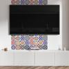 Panel Samoprzylepny Winylowy Z Nadrukiem 100X50 Cm Wzory Mozaikowe W Szeregach