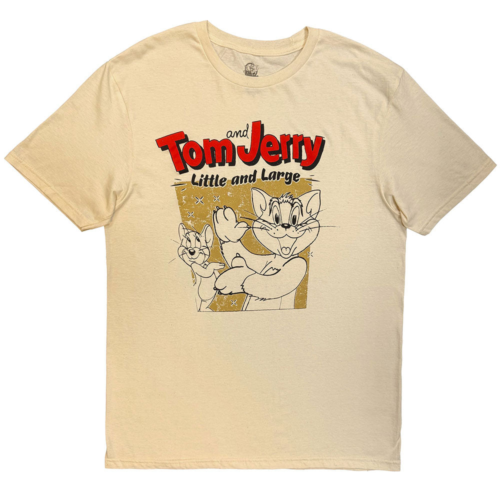 Tom  Jerry TShirt Little  L Natural OFFICIAL NEW XL