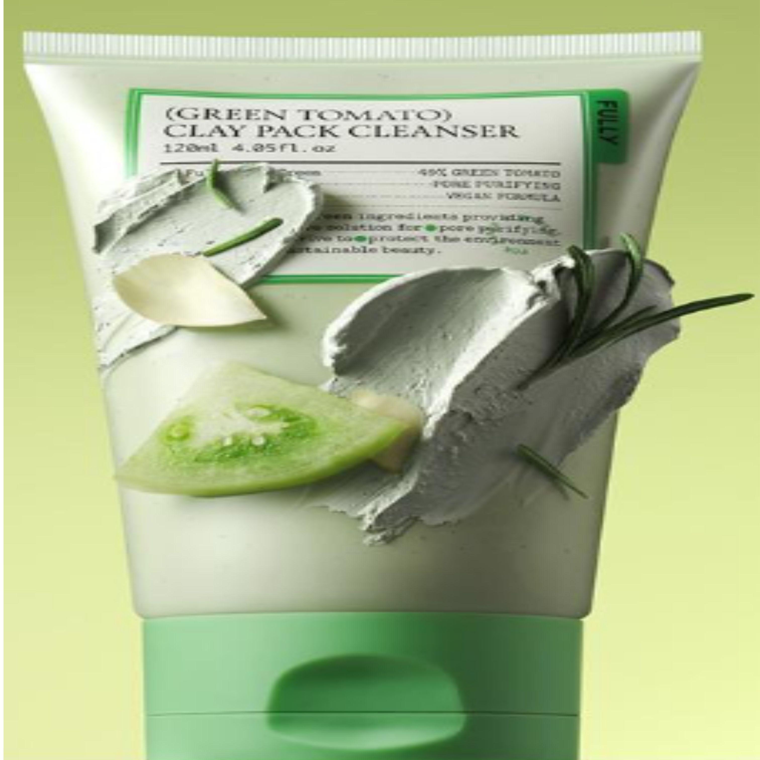 FULLY Vegan Pack Cleanser Set (Green Tomato / Red Tomato / Rice Dough) 1 GREEN TOMATO