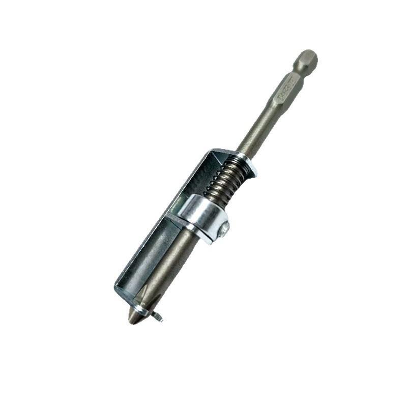 Anti Drop Spring Loaded Screwdriver Bit Fixing Clamp Screw Holder Easy to Use for Home DIY Furniture Assembly Jobs