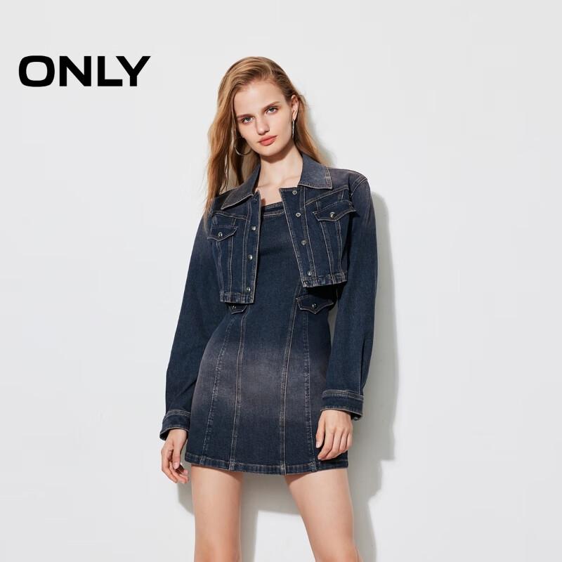 

ONLY Women s Retro Washed Denim Mini Dress