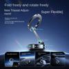 Strong Magnetic Car Phone Holder Foldable Design 360° Adjustable Vacuum Mount for Car/Desk/Bathroom/Universal Phone Stand Bracket