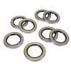 8PCS Trailer Hub Wheel Grease Seals 2.25in ID 3.376in OD Double Lip Grease Seals for Dexter Texcom RV Trailer