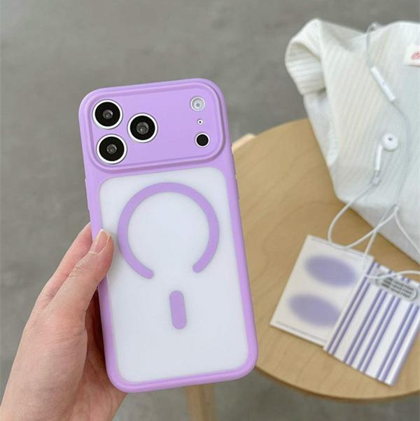 360 rotating bracket for iPhone17ProMax magnetic mobile phone case Apple 16 dopamine fine hole sheath