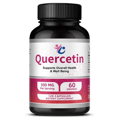 Quercetin 500 Mg Capsules, 120 Capsules