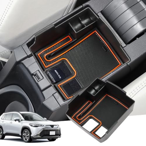 

Marchfa [Toyota Corolla Cross Corolla Touring] Эксклюзивный консольный бокс Аксессуары для центральной консоли Хранение мелких предметов Материал ABS Зарядка USB Функц.