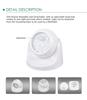 360° Rotating PIR Motion Sensor Night Light Led Magnetic Wall Lamps Rechargeable Auto/On/Off Under Cabinet Closet Kitchen Light