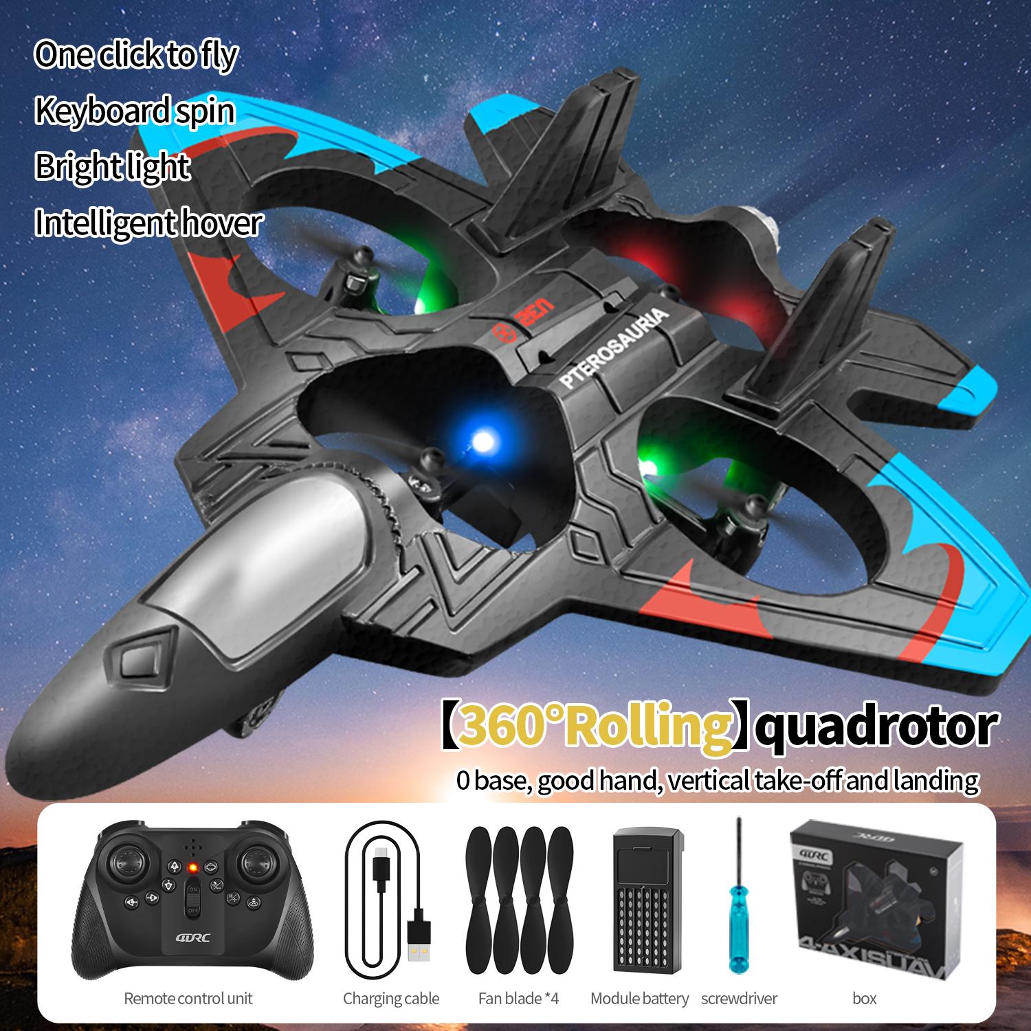 

Новий V32 Літак на радіокеруванні Пінопласт EPP 2.4G Акробатичний RC планер Винищувач Радіокерований літак Іграшки RC Хобі Реактивний літак Іграшка з підсвічуванням