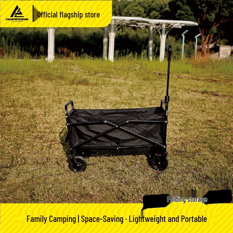 Folding Outdoor Utility Wagon with Canopy