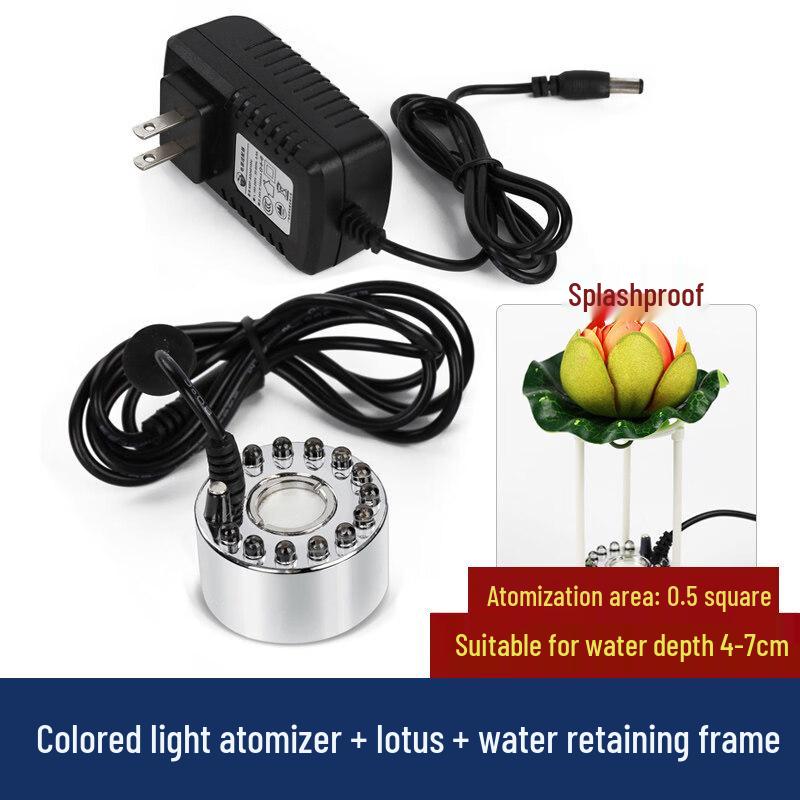 Aokewen Ultrasonic Fog Maker with Color Lights