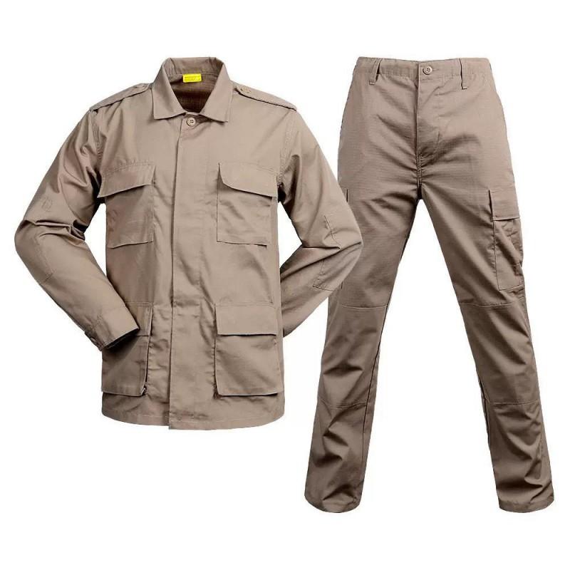 Military Camo BDU Uniform Set Tactical