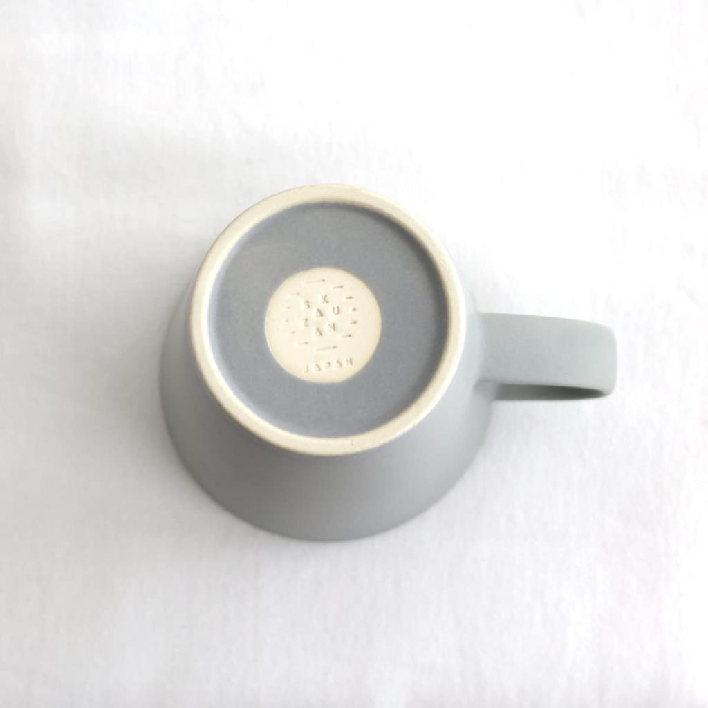 SAKUZAN Sara Mugs (2 pieces) in a Wooden Box, Mino Ware, Made in Japan, Cream and Pink