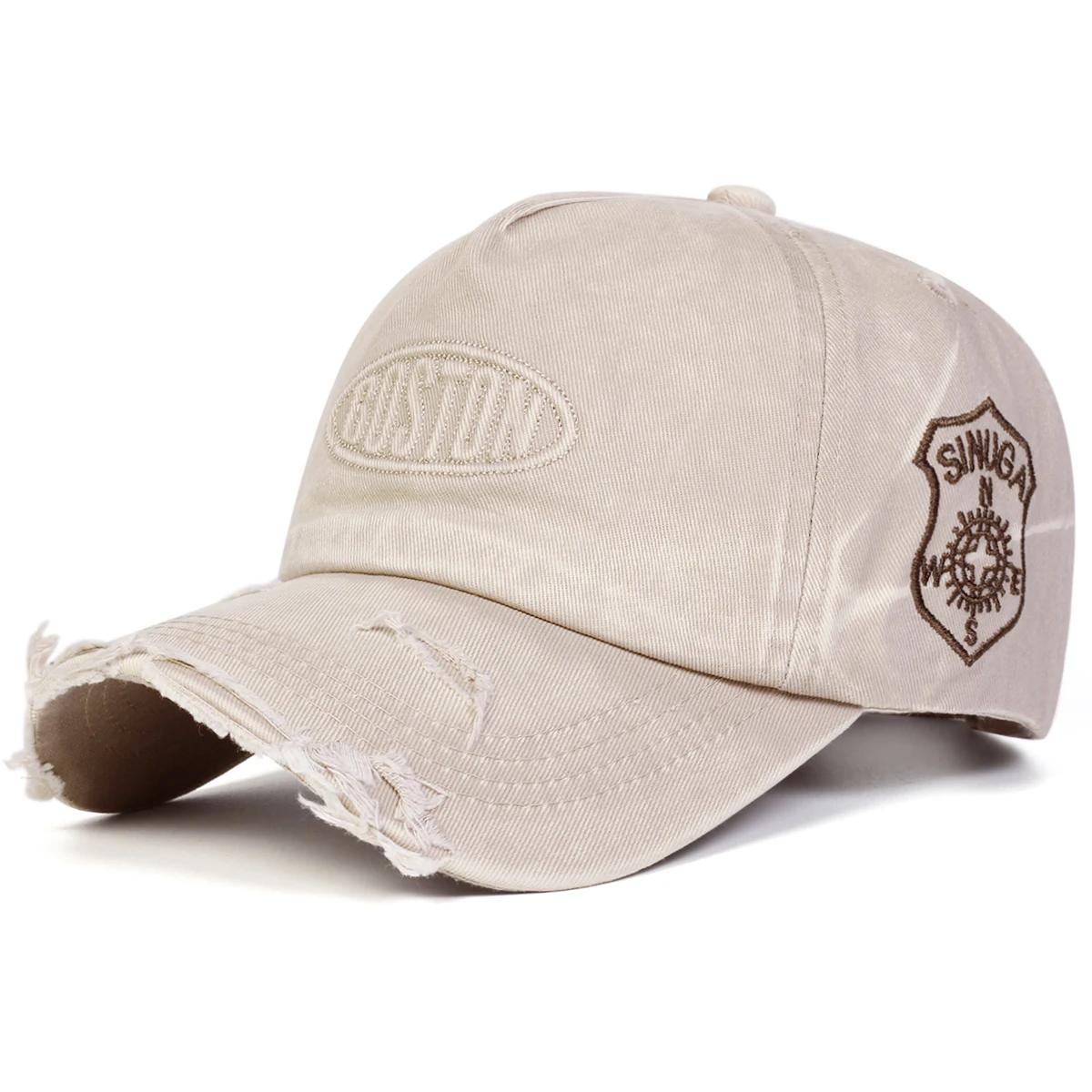

Unisex BOSTON Hole Washing Embroidery Baseball Caps Spring Autumn Outdoor Adjustable Casual Hats Sunscreen Hat Sports Cap