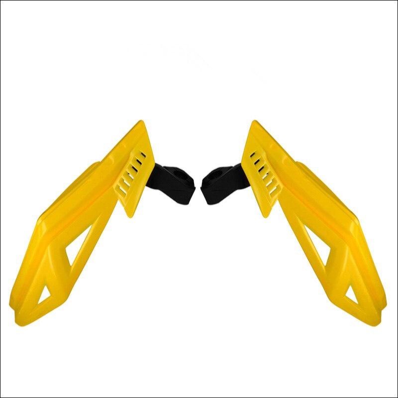 1 Par 22mm Motorcykel Universal Vindsäkert Handskydd Flerfärgat Sköld Ombyggnads Tillbehör