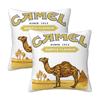 Camel Cigarettes 2 Pcs Square Pillowcase Pillow Cover Cushion Zip Decorative Comfort Throw Pillow For Home Sofa