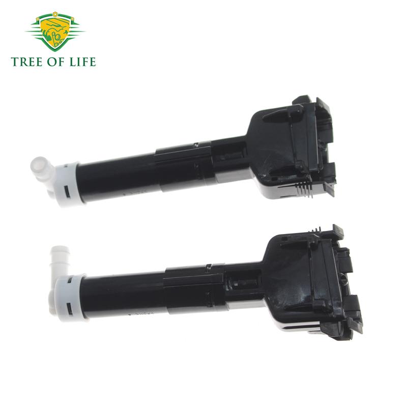 New For Toyota Hilux Vigo 2011 2012 2013 2014 2015 Front Headlight Washer Sprayer Nozzle Pump Headlamp Cover Unpainted LH&RH