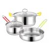 ZISIZ Stainless Steel Cookware Set