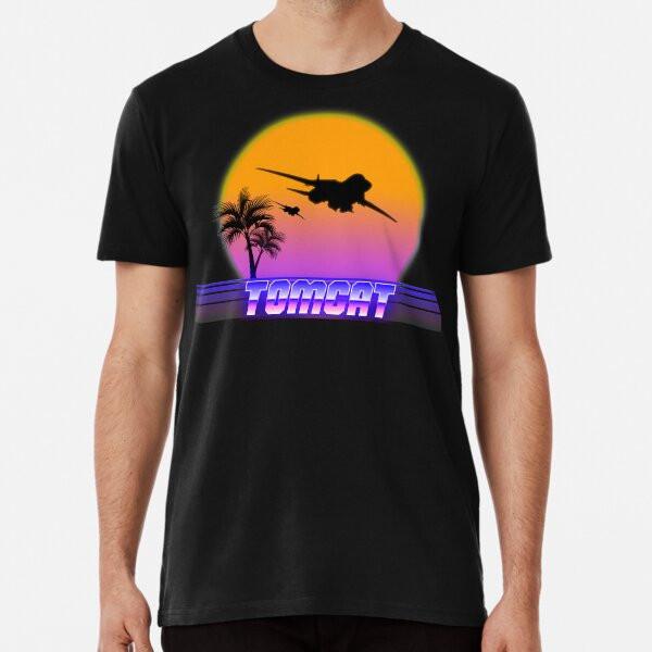 F-14 Tomcat - Sunset Flight T-Shirt S-5XL Best T-Shirt