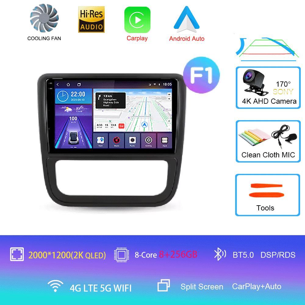 Android 14 Car Radio For Volkswagen Scirocco 3 III Mk3 2008 - 2014 Multimedia Video Player Navigation Stereo GPS No 2din 2 Din D