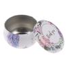 2.2Oz Personality Candy Box Drum-Shaped Cookie Box Party Supply Tea Pot Tin Box
