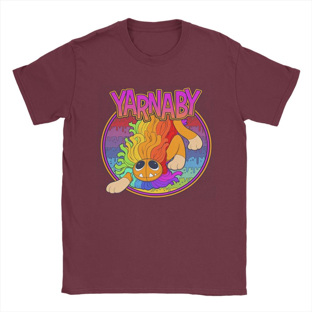 Yarnaby Tričko Poppys Hippie Trička Krátký Rukáv Vtipná Topy Letní Bavlna Kulatý Výstřih Oversized Trička