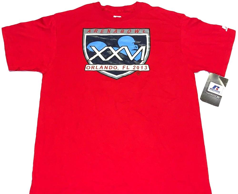 Редкая футболка чемпионата Arena Bowl 2013 года Arena Football League Новая с бирками Размер M Унисекс XL