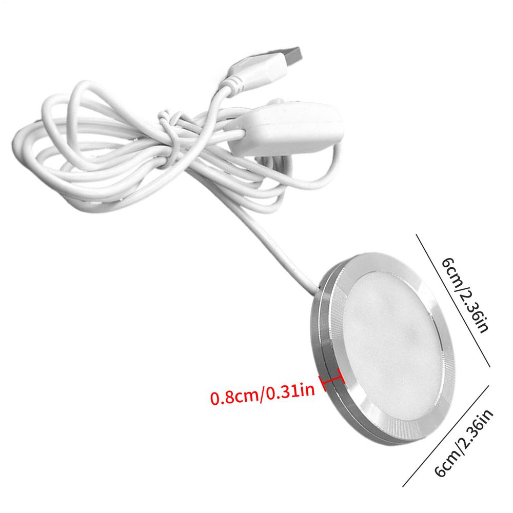 

Recessed Light 5V Led Recessed Lighting RGB Lamp Ultra-Thin Bulbs For Backyard Bathroom Kitchen Garden Yard Patio Decoration белый