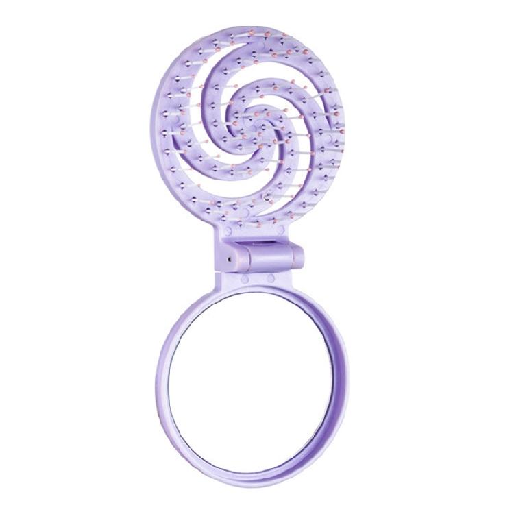 Расческа из АБС-пластика со встроенным стеклом и гибкой расческой для удобного индивидуального ухода