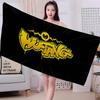 WU-T--TANG CLAN Band Anime Beach Swimming Towel Soft Absorbent Washcloth Children's Gifts for Kids Travel Camping Gym