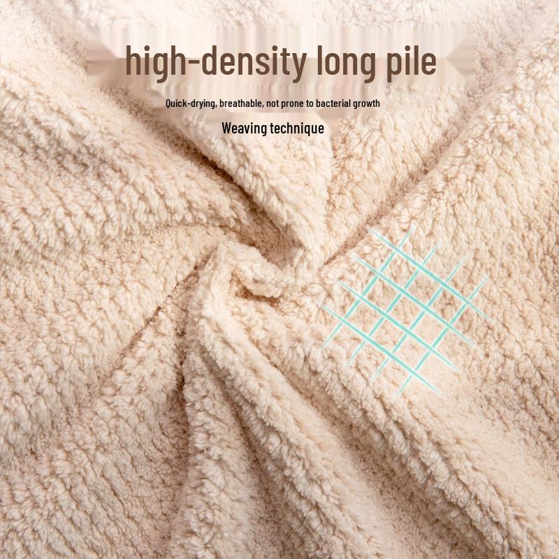 High-Grade Japanese No-Lint Absorbent Bath Towel for Adults - Enlarged Size, Pure Cotton