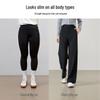 ESE-Y Women's High-Waist Straight-Leg Tailored Trousers