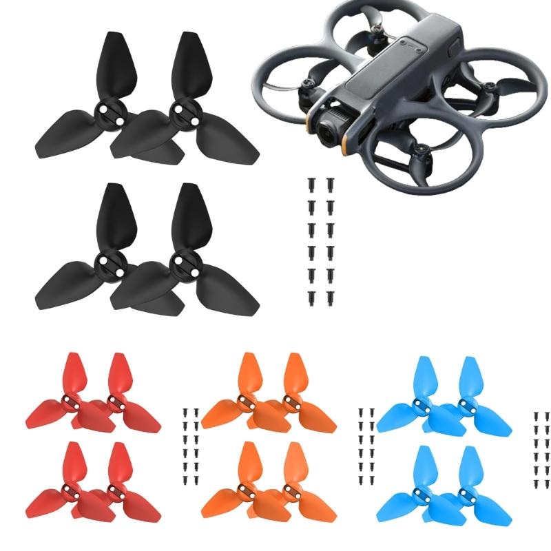 4Pcs Drones Propellers for Drones Replacement Low Noise and Quick Release Propeller Props Wing for Drones Accessories