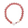 Strawberry crystal bracelet Bangles Women Fashion Jewelry accessories Gift