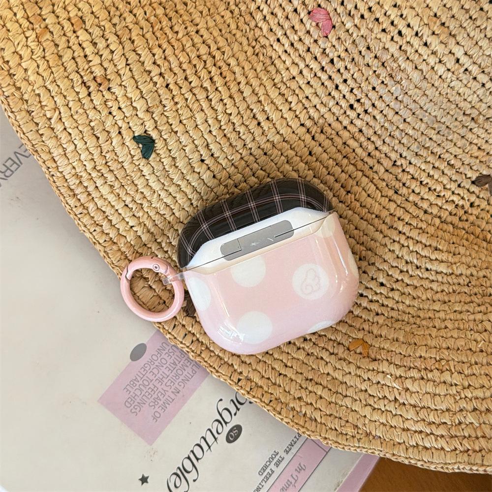 Niche polka dot wing earphone cover for Apple AirPods 1 /1 generation cartoon bluetooth case PRO1 all-inclusive PRO1