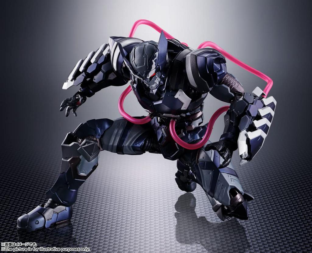 TAMASHII NATIONS Tech On Avengers Venom Symbiote Wolverine 160mm Painted Movable Figure BAS64165 S.H.Figuarts Approx. ABS&PVC