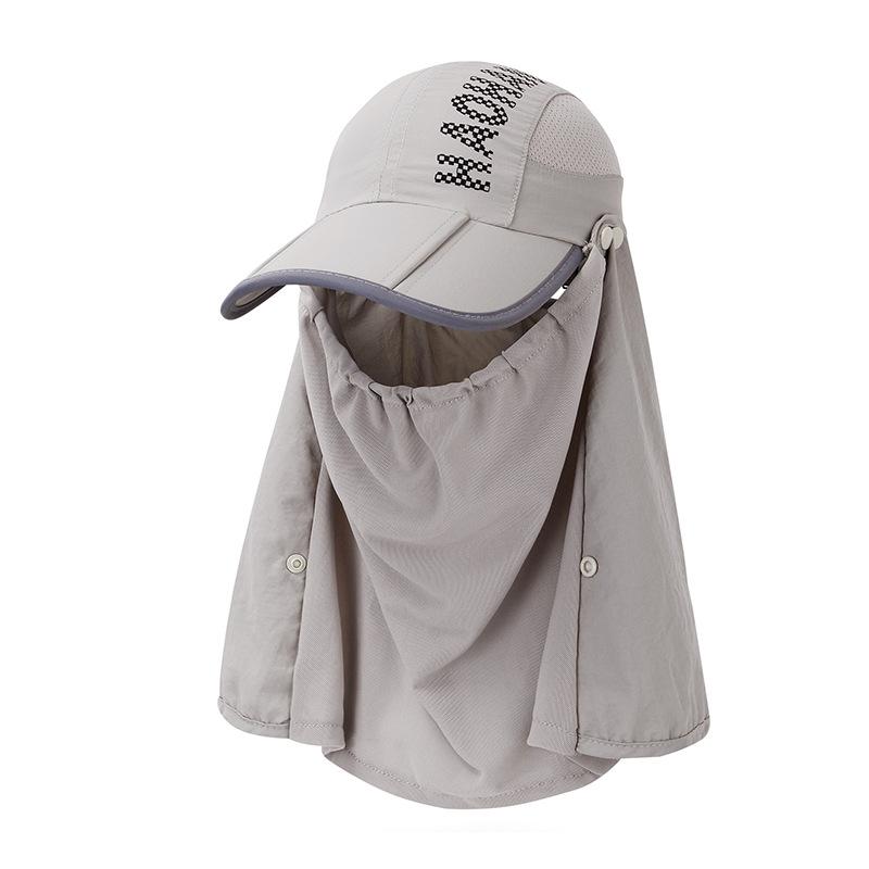 Outdoor Hat Protective Sun Hat Breathable Quick Drying Foldable Hat Travel Sunscreen Baseball Hat Versatile