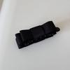 Vintage Solid-color Velvet Bow-shaped Banana Hair Clip - A Classic Hair Accessory for The Lazy At The Back of The Head.