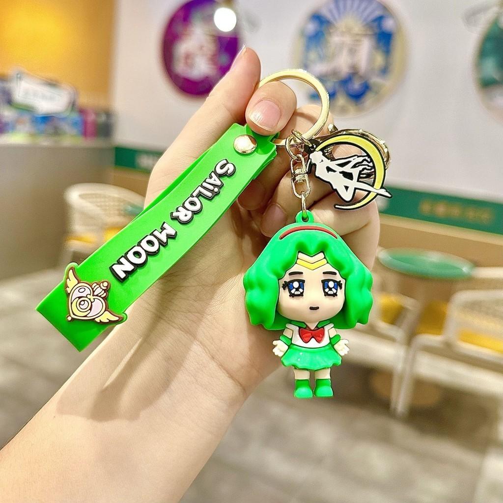 Lovely Ring Key Charming Anime Key Holder Character Silicone