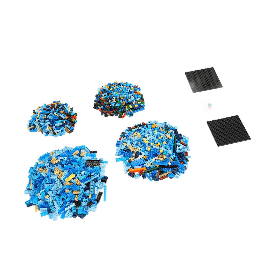 Stjernehimmel Mikro Byggeklosser Leke Forbedre Fantasi 3D Puslespill Veggmaleri Sett for Barn Familie