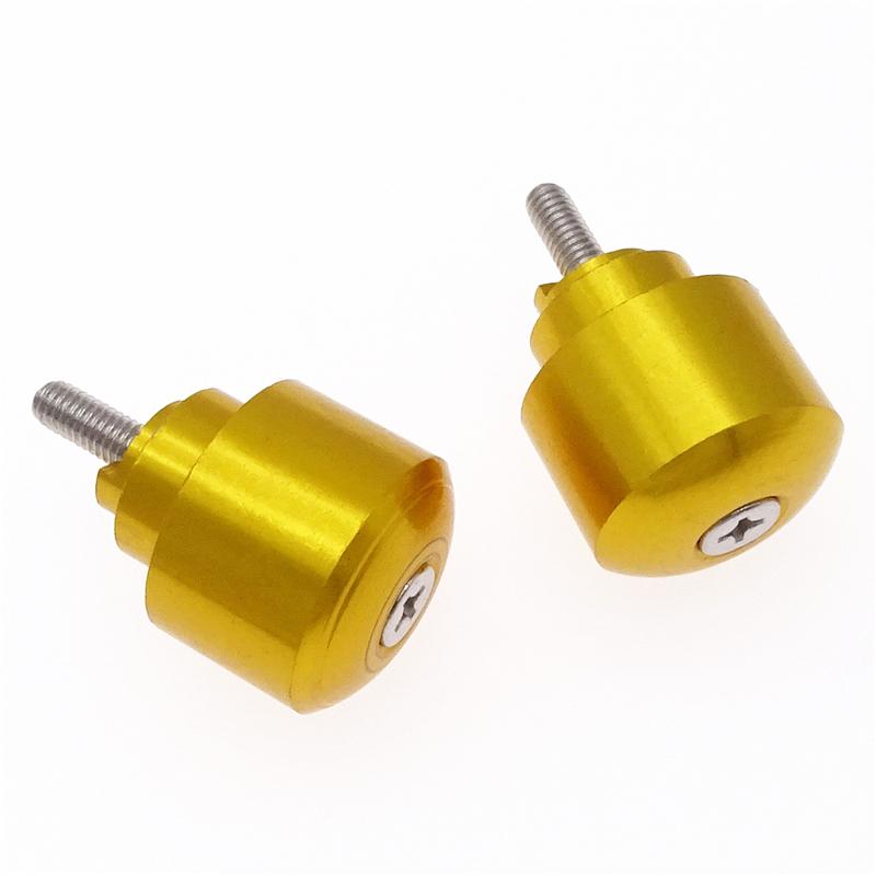2pcs for Honda CB 919 CBR 600RR 900RR 929RR 954RR Motorcycle Handlebar Anti Vibration Grips Cap End Plugs Cover Accessories