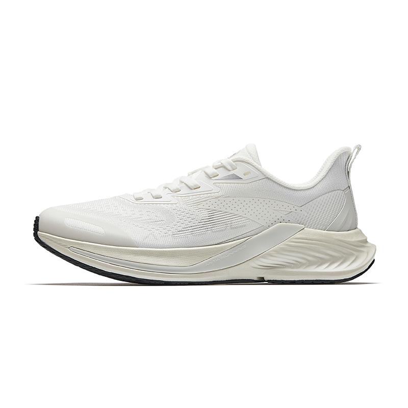 Anta Hydrogen Run Cool Lightweight Running Shoes Women Sneakers White Gray 922625514-2 35.5