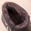 Fashion Warm Cotton Winter Boots Fashion Autumn/Winter Black Round Toe Side Zipper Comfortable Women's Ankle Boots