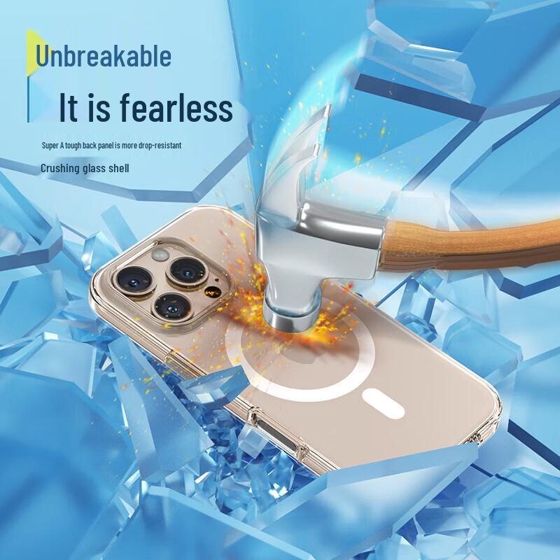 Transparent MagSafe Case for iPhone 15