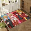 Oshi No Ko Floor Mat Soft Thickened Absorbent Non-Slip Bedroom Living Room Door Mat Home Decor Flannel Rugs