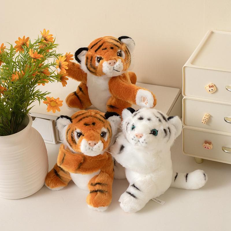Cute Cute Little Tiger Bracelet Snapping Circle Plush Toy Doll Red Panda Doll Children Soothing Doll